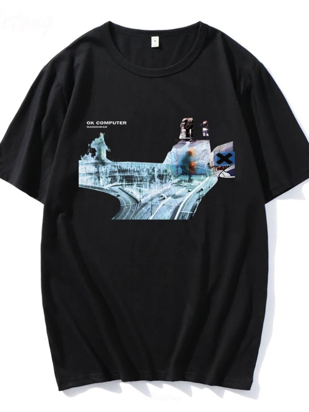 Radiohead T Shirt Hip Hop T Shirt Band Rock Music Album Tops Streetwear